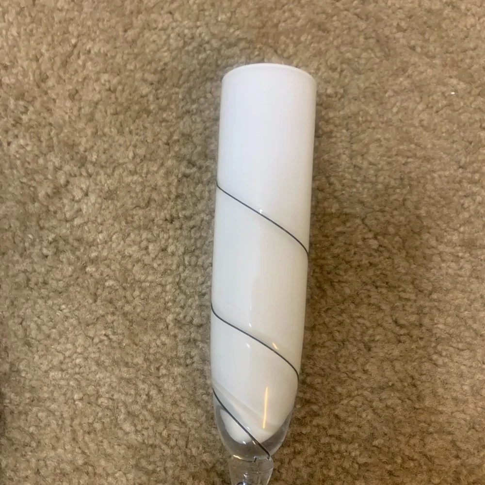2/Stemmed Fluted Champagne Glasses
